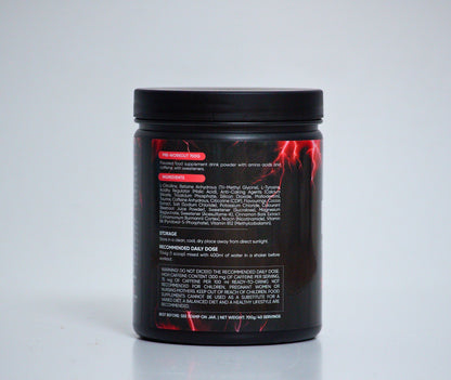 Solas Nutrition INTENSITY Pre-Workout Powder – Energy, Focus & Pump Formula (Fruit Punch 40 Servings)